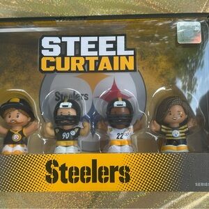 Mattel Steelers Figurine Set - Black and Yellow
